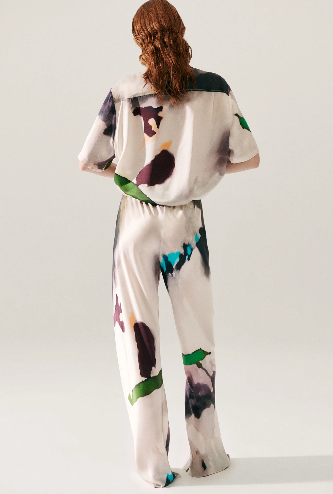 Bias Cut Pants Phosphate - Image 3