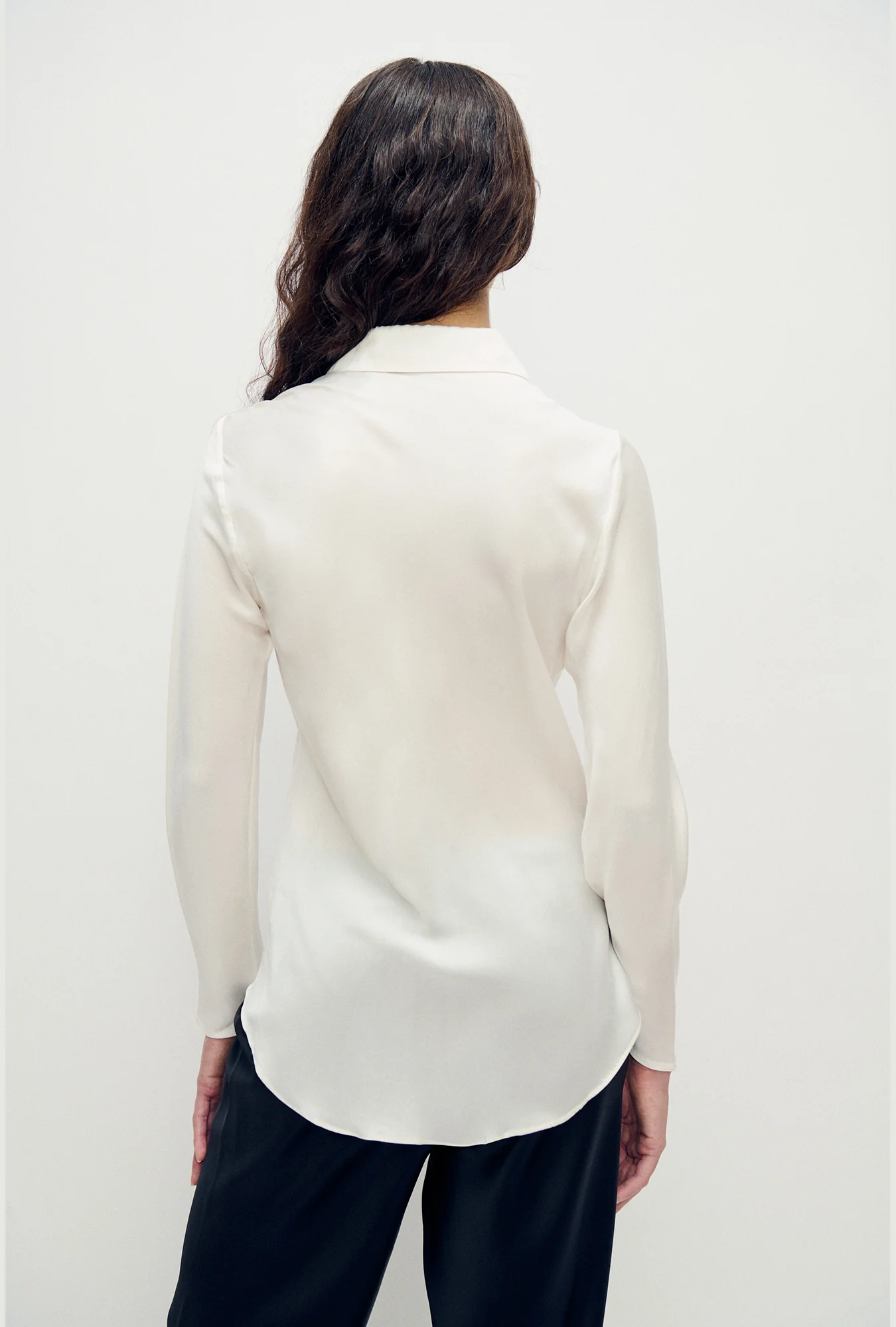 Bias Cut Shirt White - Image 3