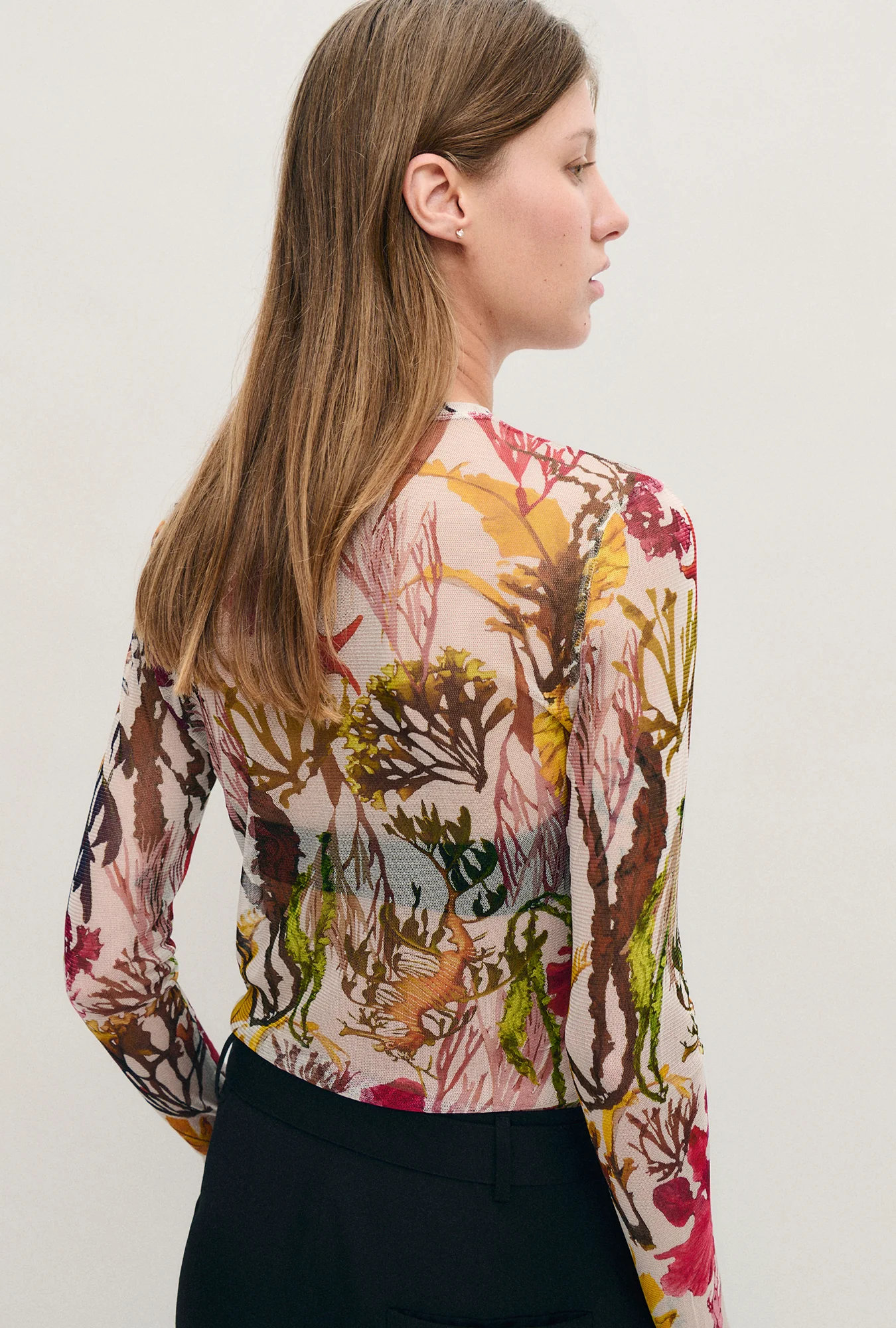 Mesh Long Sleeve Top Planktonic - Image 3
