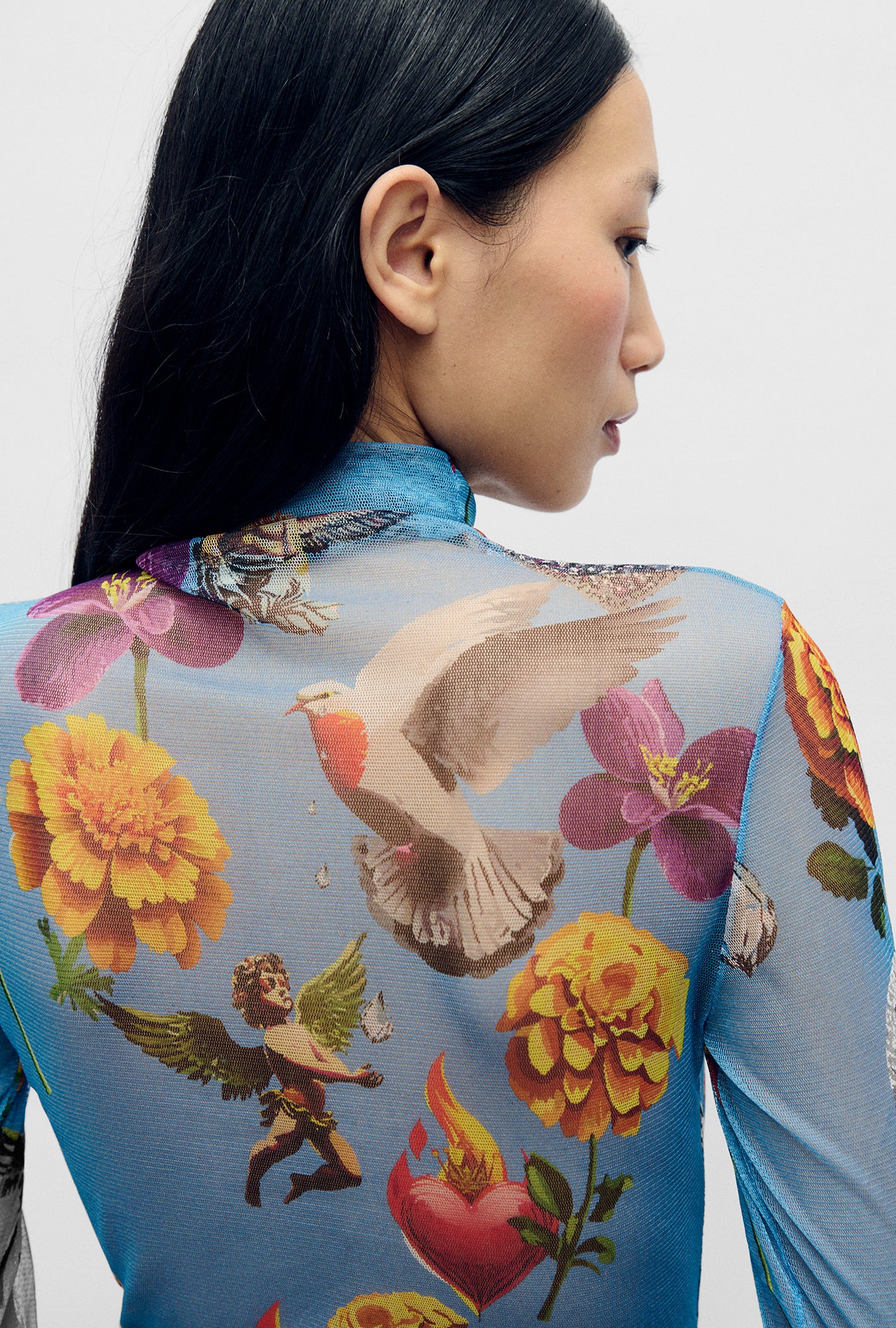 Mesh Turtleneck Dearly Beloved Mirage - Image 3