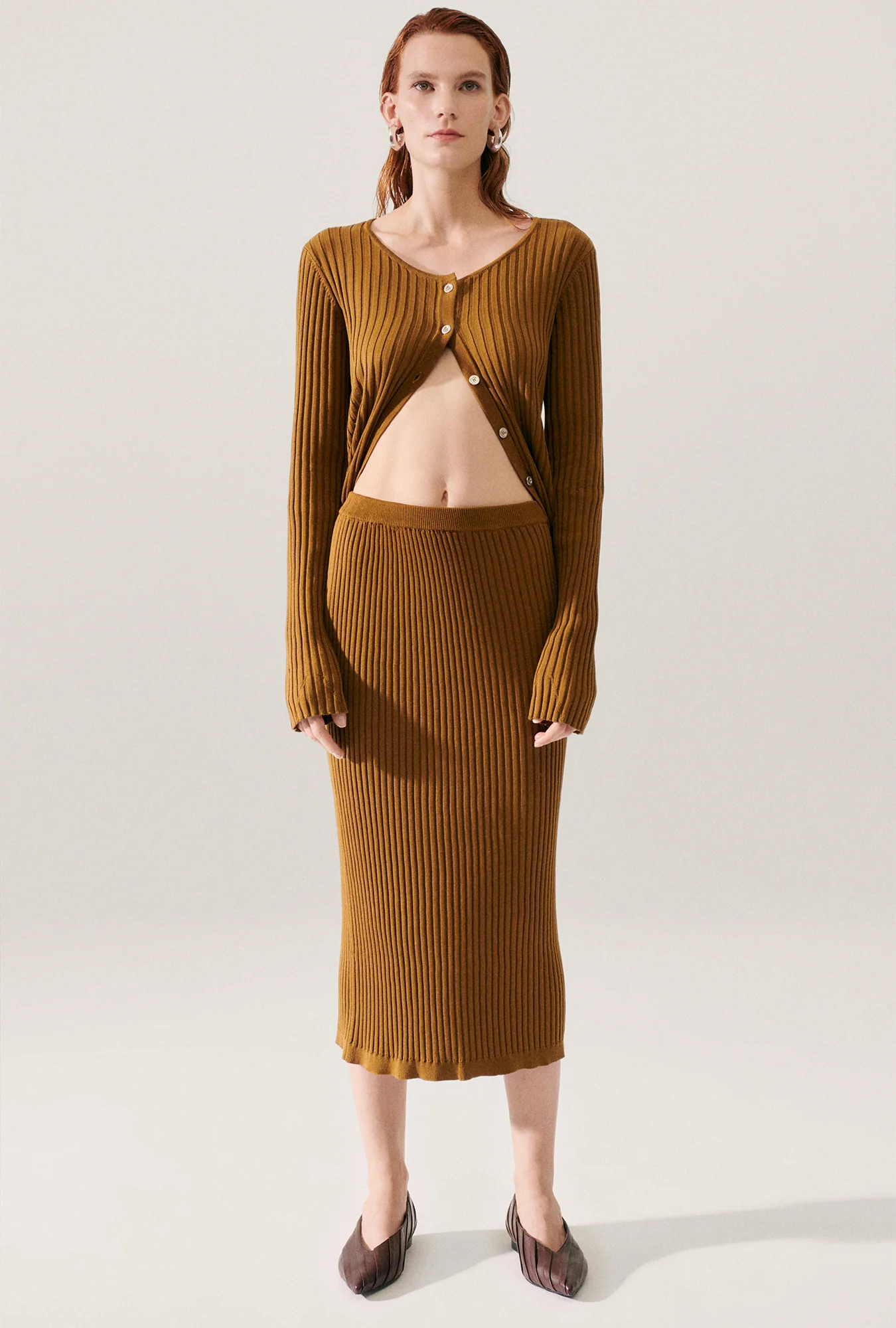 Ribbed Cardigan Drought - Image 6